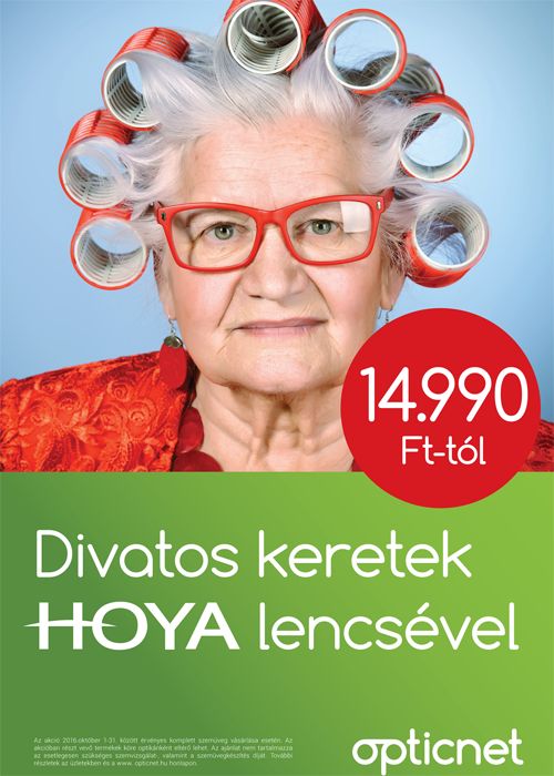 Divatos szemüvegkeretek Hoya lencsével